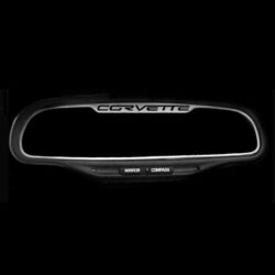 American Car Craft® – Corvette Script Rear View Mirror Trim