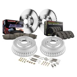 PowerStop® – 1-Click Autospecialty Daily Driver Plain Disc and Drum Brake Kit