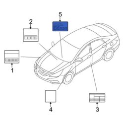 Hyundai OE 253881P000 – Engine Decal