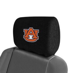 FanMats® 12558 – Headrest Covers with Embroidered Auburn University Tigers Logo