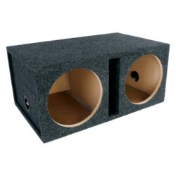 Atrend® – 12″ 2-Hole Forward-Firing Ported Subwoofer Box