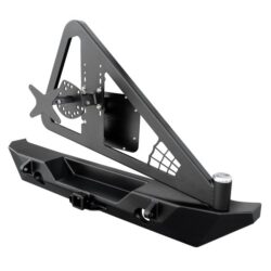 Poison Spyder Customs® – RockBrawler™ Bumper Mounted Tire Carrier