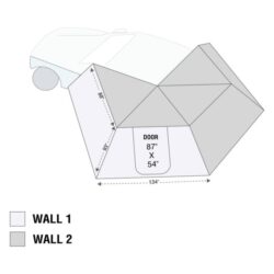 Overland® – Side Wall for Nomadic 270 LT Awning