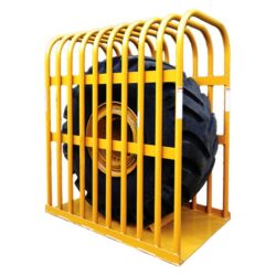 AME International® 24456 – 10 Bar Orange Earthmover Tire Inflation Cage