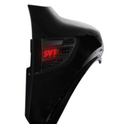 Recon® 264283RDBK – “SVT” Black Driver and Passenger Side Fender LED Emblem Kit