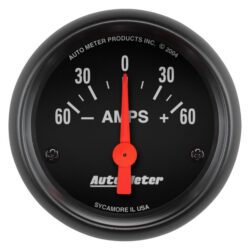 Auto Meter® 2644 – Z-Series 2-1/16″ Ammeter Gauge, 60A