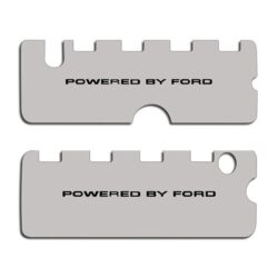 American Car Craft® – Fuel Rail Covers with Laser Etched “POWERED BY FORD” Lettering