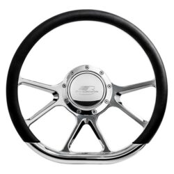 Billet Specialties® – 3-Spoke D-Shaped Series Prism Style Steering Wheel