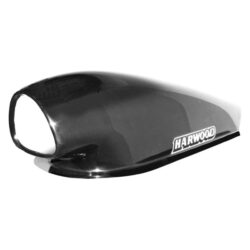 Harwood® – Tri Aero Series 12.5″ Bolt-On Fiberglass Hood Scoop (Unpainted)