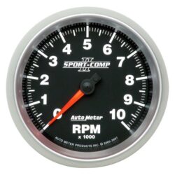 Auto Meter® – Sport-Comp II Series In-Dash Tachometer Gauges