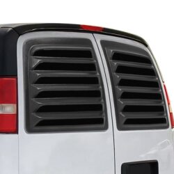 Torxe™ 40-1001724 – Matte Black Rear Window Louver