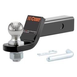 CURT® – Class 3 Loaded Ball Mount with Pin and Clip for 2″ Receivers