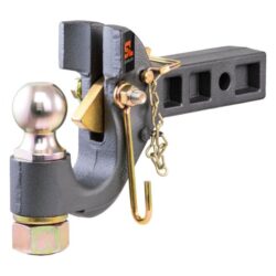 CURT® – SecureLatch™ Receiver-Mount Ball & Pintle Hitch