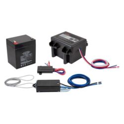 CURT® 52040 – Soft-Trac I Lockable Breakaway System with Charger and Hardware