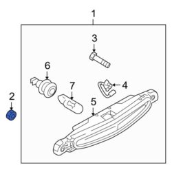 Mazda OE 998910600 – Brake Master Cylinder Reservoir Nut