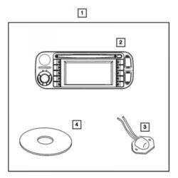 Mopar® 56038629AC – Infotainment Display