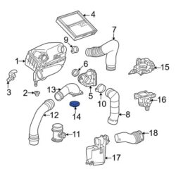 Mercedes-Benz OE 1110980180 – Engine Air Intake Hose Seal