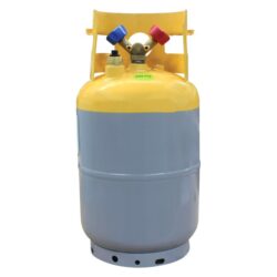 Mastercool® 62011-LH – Yellow/Gray D.O.T. Approved Recovery Cylinder with Float Switch