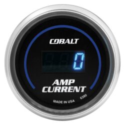 Auto Meter® 6390 – Cobalt Digital Series 2-1/16″ Ammeter Gauge, 250A