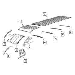 Mopar® – Roof Side Panel