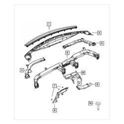 Mopar® 68277038AA – A/C Refrigerant Adapter