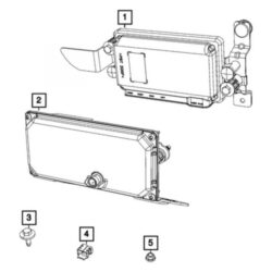 Ram OE 68454267AC – Front Collision Avoidance Camera