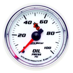 Auto Meter® – C2 Series Oil Pressure Gauges