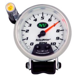 Auto Meter® – Nv Series Pedestal Tachometer Gauges with Shift Lights