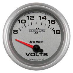 Auto Meter® – Ultra-Lite II Series Voltmeter Gauges