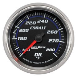 Auto Meter® – Cobalt Series Oil Temperature Gauges