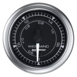 Auto Meter® 8170 – Chrono Series 2-1/16″ Wideband Air/Fuel Ratio Gauge, 8:1-18:1 AFR