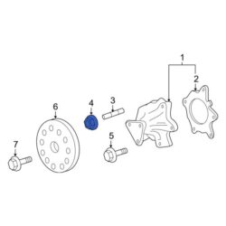 Toyota OE 90178A0023 – Door Check Nut