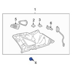 Toyota OE 9008011699 – Instrument Panel Bolt