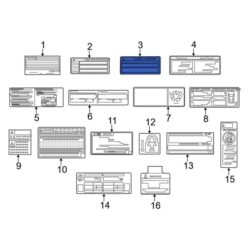 Toyota OE 4266828090 – Tire Information Label