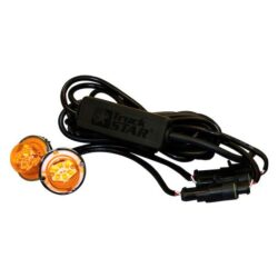 Buyers® 8891226 – Bolt-On Mount Amber LED Hideaway Strobe Light Kit