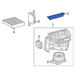 Lexus OE 8889907010 – HVAC Unit Case Cover