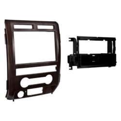 Metra® 99-5822AS – Double DIN Ash Satin Stereo Dash Kit with Optional Storage Pocket