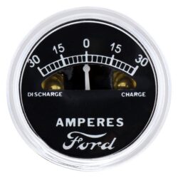 United Pacific® A1052L – Ammeter, 30-0-30 A