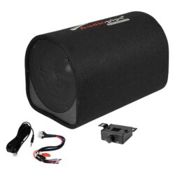 Audiopipe® APDX-10A – AP-DX Series 10″ 500W 4 Ohm Single Forward-Firing Ported Powered Enclosed Subwoofer