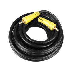 Audiopipe® APV6 – 6′ Video RCA Cable with Flexible PVC Jacket & Gold Plated Connectors