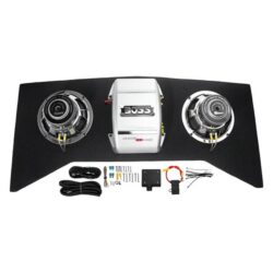 Custom Autosound® BSD-MS-65/9 – Backseat Driver 8″ 800W 4 Ohm Dual Upward-Firing Ported Powered Enclosed Subwoofer