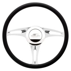 Billet Specialties® – 3-Spoke Stealth Series Steering Wheel