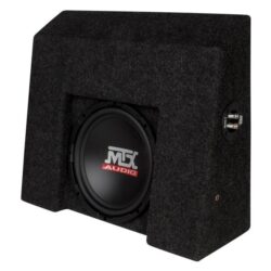 MTX Audio® C1500C-07L – ThunderForm Series 10″ 500W 4 Ohm Single Downward-Firing Sealed Passive Powered Subwoofer