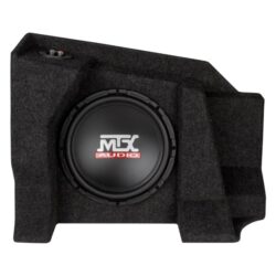 MTX Audio® C1500EX-07A – ThunderForm Series 10″ 500W 4 Ohm Single Downward-Firing Sealed Powered Enclosed Subwoofer