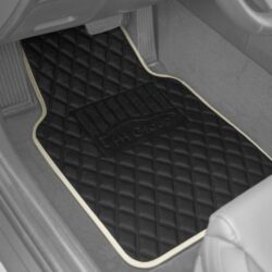 FH Group® – Deluxe Leather Floor Mat Set