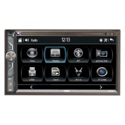 DS18® DDX6.9ML – 6.9″ Touchscreen Double DIN Digital Media Receiver with Bluetooth, MirrorLink