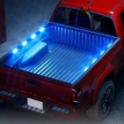 Xprite® DL-003-L9-B – 4″ Focal Series Blue LED Truck Bed Lights