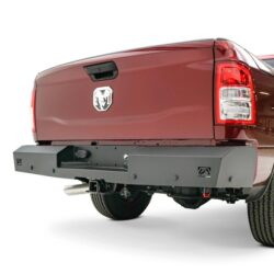 Fab Fours® – Red Steel Full Width Rear HD Bumper