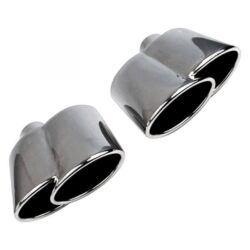 Different Trend® – Hi-Polished Series Stainless Steel Oval Dual Exhaust Tip