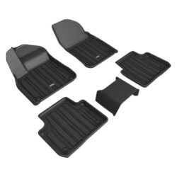 3D MAXpider® – Footwell Coverage Black Floor Liners